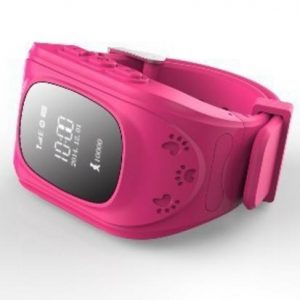 Детские GPS часы для родительского контроля розовый