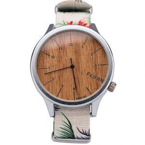 Часы деревянные Feifan
